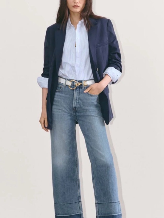 Everlane Denim - Everlane Way High Sailor Jeans